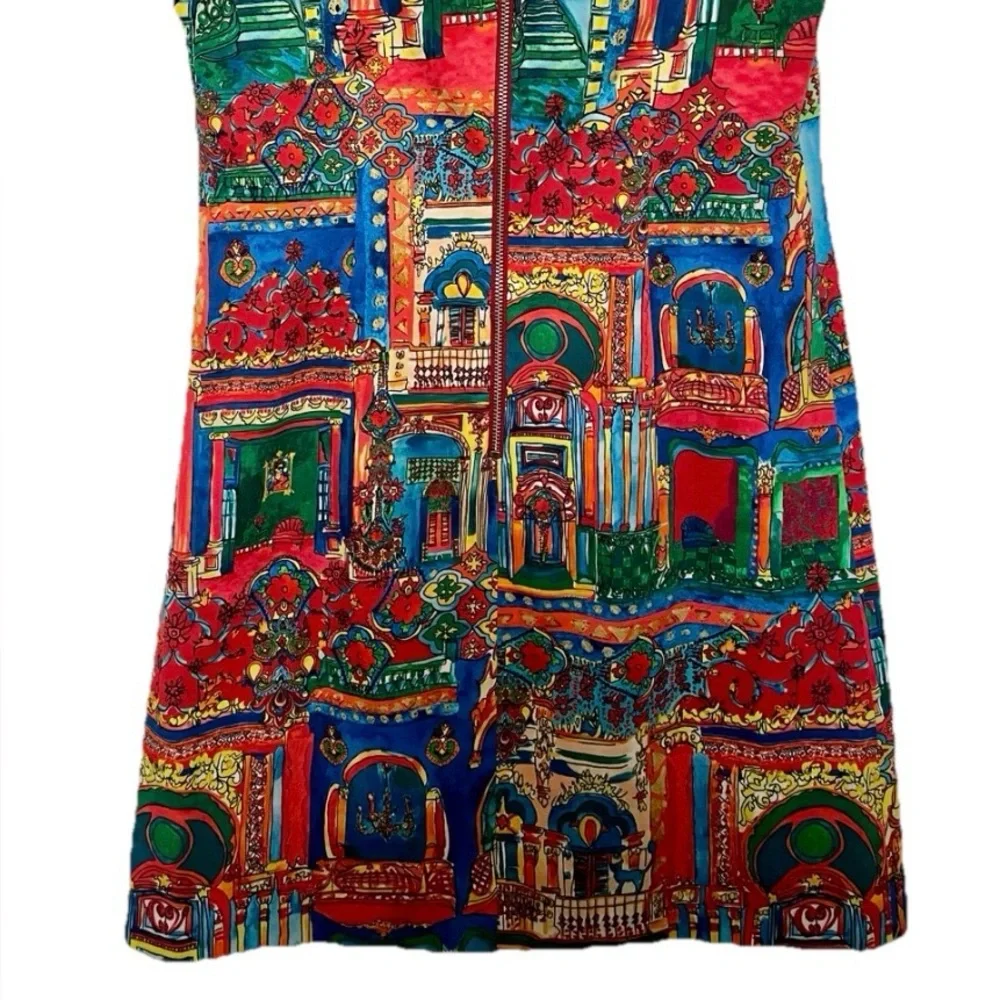 ALICE + OLIVIA Havana Town TISHA A-Line Shift DRESS Size 2